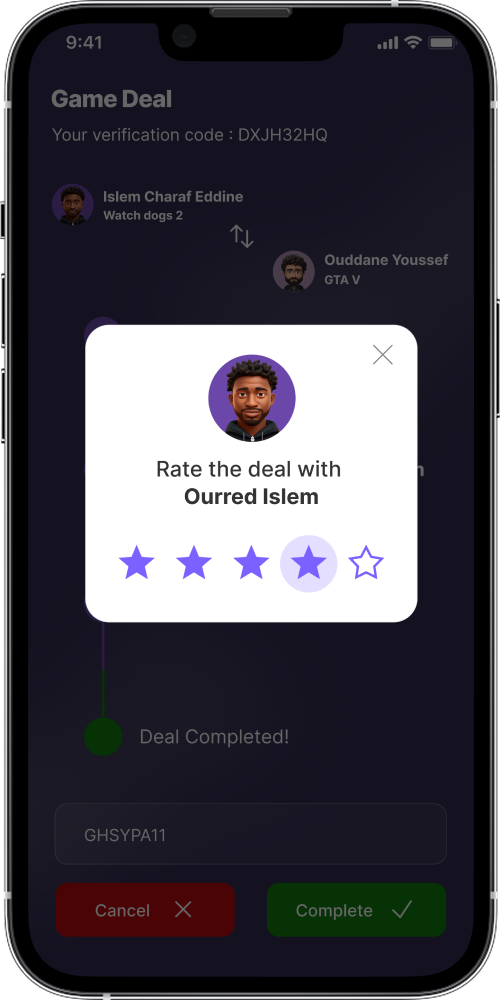 GameSooq Mobile App Interface